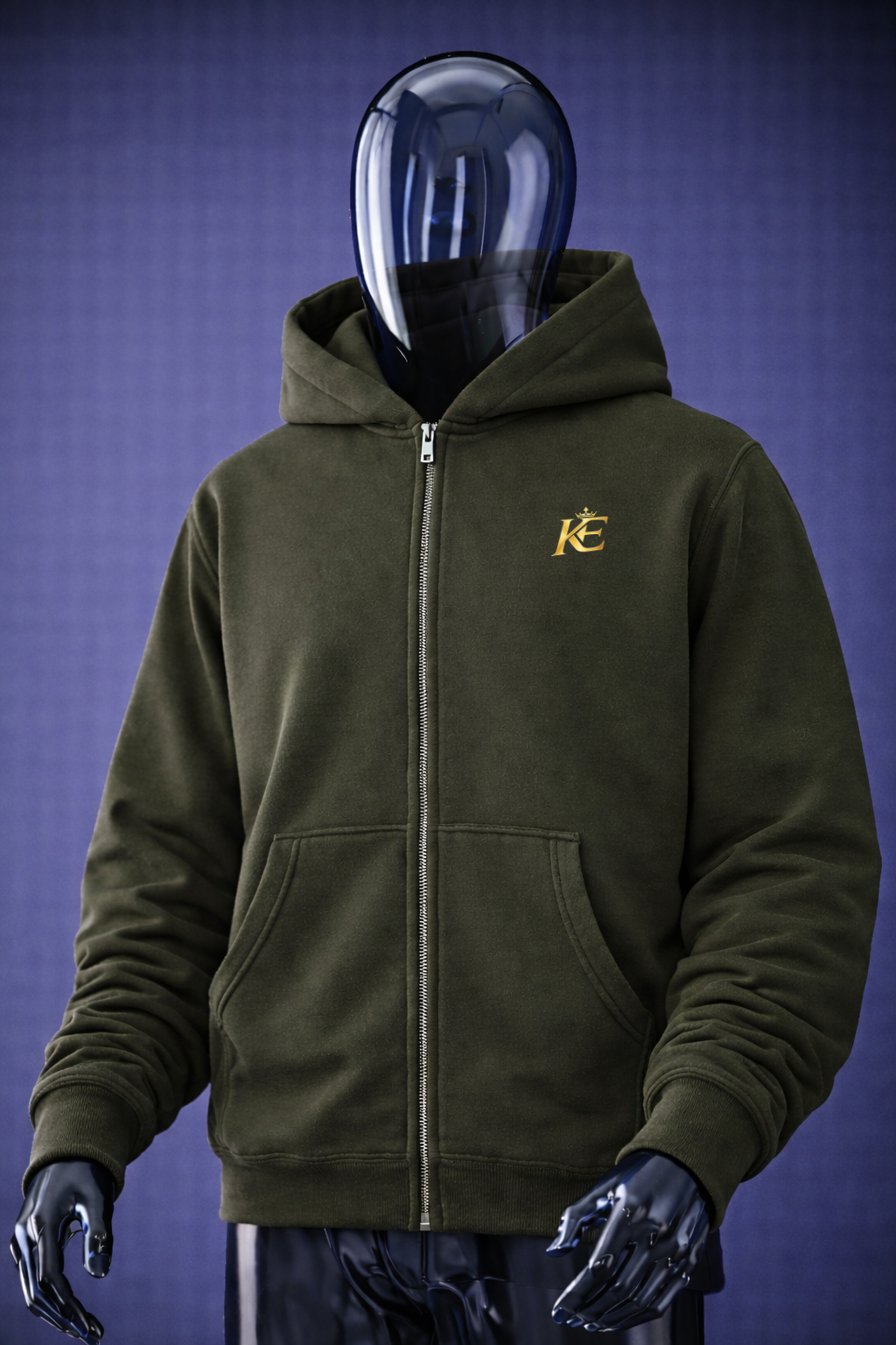 KE Classic Zip-Up Hoodie