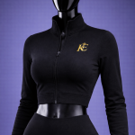 KE Sculpt Zip Crop Jacket – Performance Fit