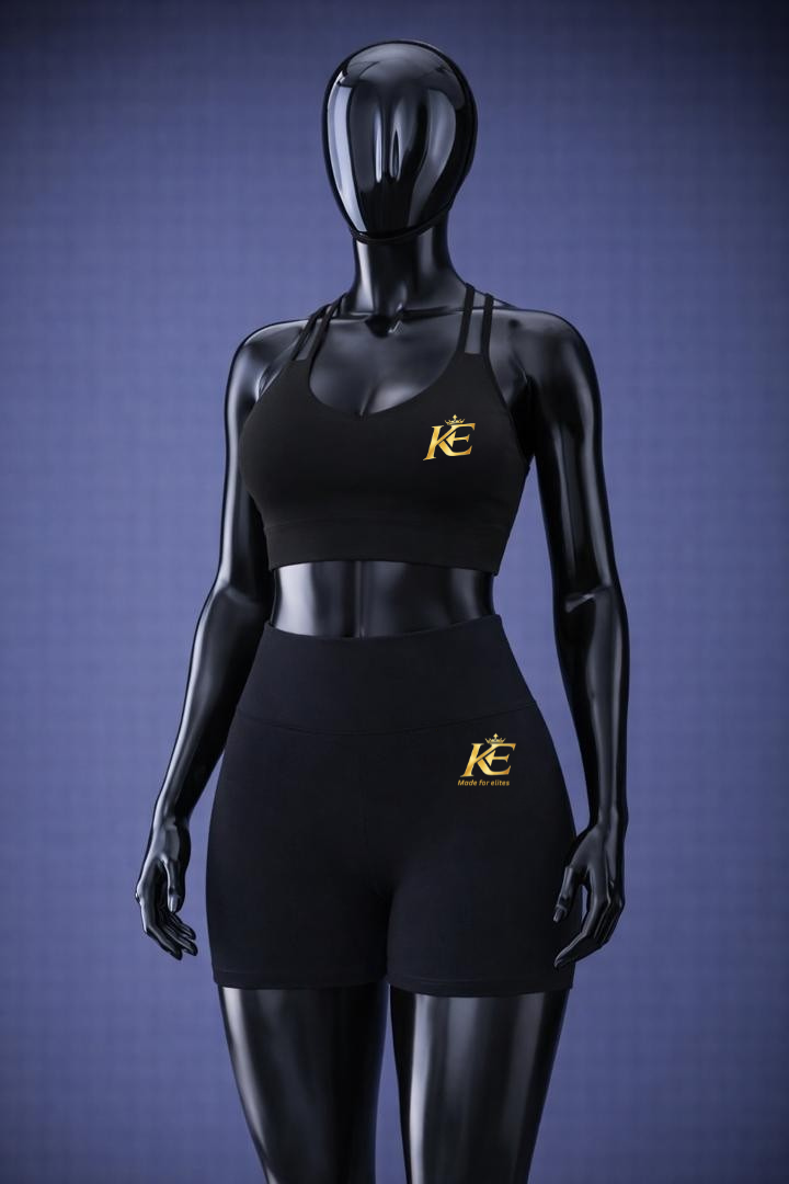 KE Flex Fit Active Set – Sports Bra & Shorts