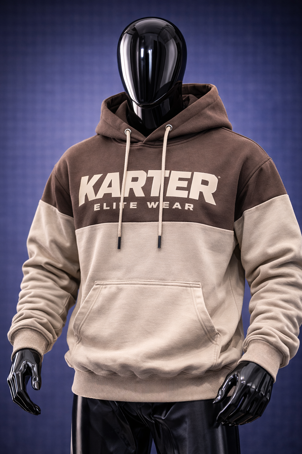 Karter Elite Wear Signature Hoodie – Two-Tone Edition